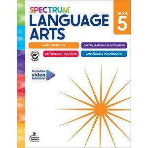 Spectrum Language Arts Workbook, Grade 5 -- Spectrum